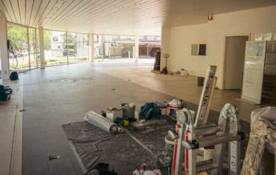 Aktueller Stand des Umbaus an unserem Standort in Bad Dürkheim